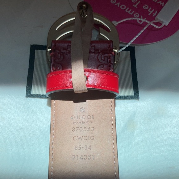 Gucci Interlocking G signature belt main image 8